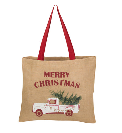 Custom Canvas Favor Bags: Ho Ho Holy Christmas Recovery Kit Bags